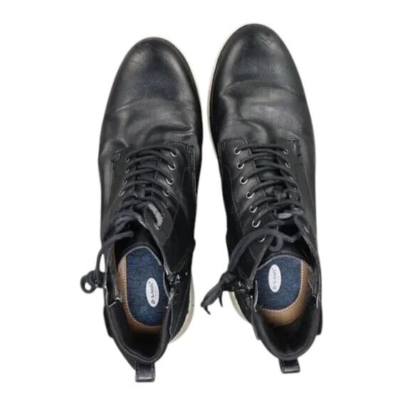 Dr Scholls Shoes Mens 12 Boots Casual Lifestyle Vandal Comfort Combat Zip Black main image 15